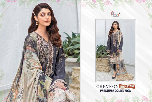 Multi Color Pure Cotton Indian women's salwar kameez with dupatta ready to wear