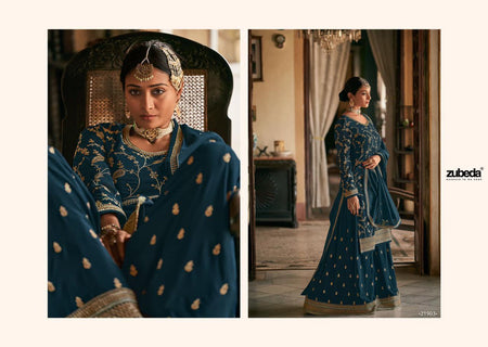 Multi Color Heavy Georgette Indian women's salwar kameez with dupatta ready to wear