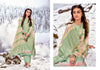Green Pure Viscos Musline Indian women's salwar kameez with dupatta ready to wear