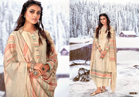 Multi Color Pure Viscos Musline Indian women's salwar kameez with dupatta ready to wear