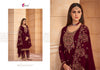 Purple Georggete Indian women's salwar kameez with dupatta ready to wear