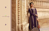 Purple Georgette Indian women's salwar kameez with dupatta ready to wear