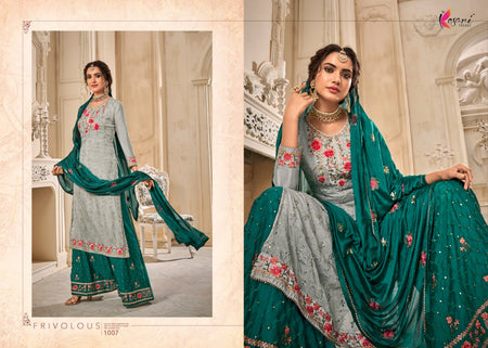 Multi Color Georgette Indian women's salwar kameez with dupatta ready to wear