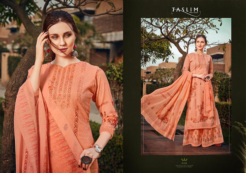Coral Real Georgette Indian women's salwar kameez with dupatta ready to wear