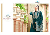 Green Chinon Indian women's salwar kameez with dupatta ready to wear
