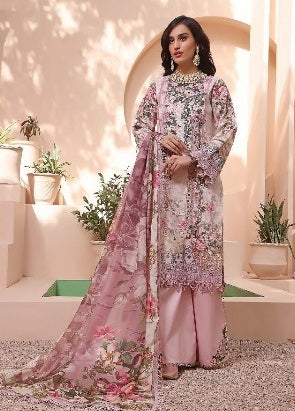 Multi Color Pashmina Indian women's salwar kameez with dupatta ready to wear