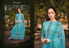 Aqua Real Georgette Indian women's salwar kameez with dupatta ready to wear