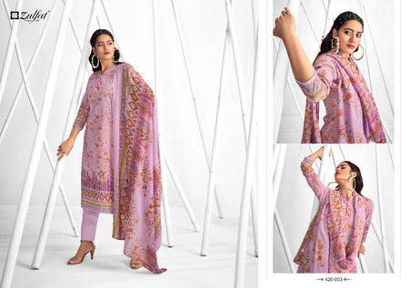 Multi Color Pure Cotton Indian women's salwar kameez with dupatta ready to wear