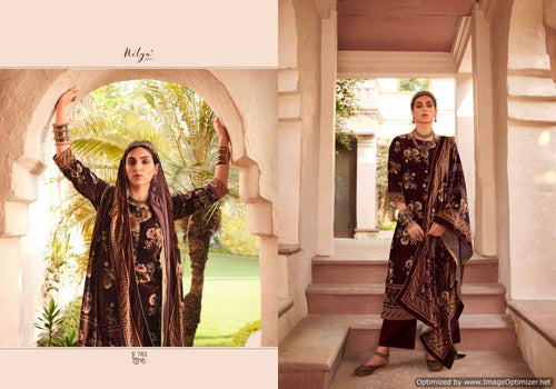 Multi Color Pashmina Indian women's salwar kameez with dupatta ready to wear