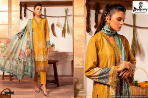 Gold Jam Silk Indian women's salwar kameez with dupatta ready to wear