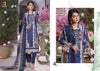 Blue Lawn Cotton Indian women's salwar kameez with dupatta ready to wear