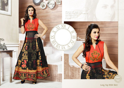 Multi Color Banglori Indian women's salwar kameez with dupatta ready to wear