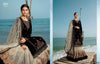 Black Satin Georgette Indian women's salwar kameez with dupatta ready to wear