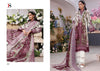 Purple Pure Cotton Indian women's salwar kameez with dupatta ready to wear