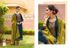 Blue Hevy Parampara Silk Indian women's salwar kameez with dupatta ready to wear