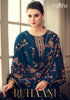 Blue Georgette Indian women's salwar kameez with dupatta ready to wear