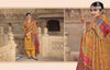 Gold Viscose Machlin Indian women's salwar kameez with dupatta ready to wear