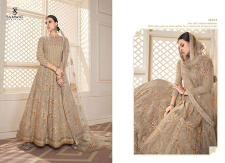Multi Color Fox Georgette Indian women's salwar kameez with dupatta ready to wear