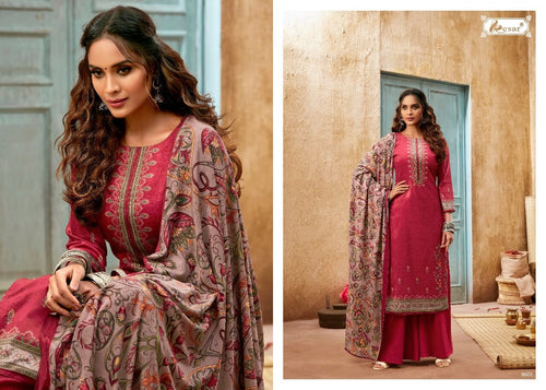 Multi Color Pure Viscose Velvet Indian women's salwar kameez with dupatta ready to wear