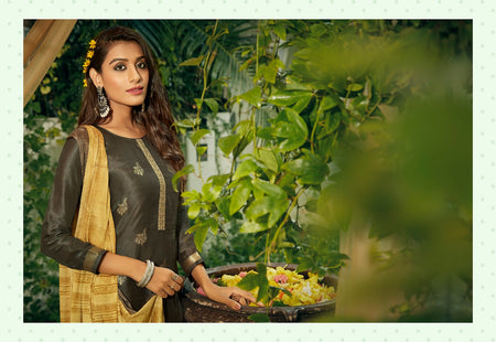 Multi Color Handwork Indian women's salwar kameez with dupatta ready to wear