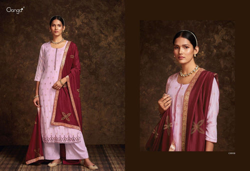Pink Viscose Indian women's salwar kameez with dupatta ready to wear
