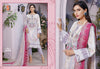 White Lawn Cotton Indian women's salwar kameez with dupatta ready to wear