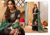 Black Cotton Silk Indian women's salwar kameez with dupatta ready to wear