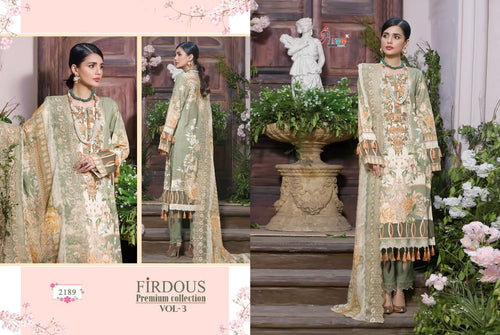 Multi Color Pure Cotton Indian women's salwar kameez with dupatta ready to wear