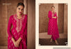 Red Fox Georgette Indian women's salwar kameez with dupatta ready to wear