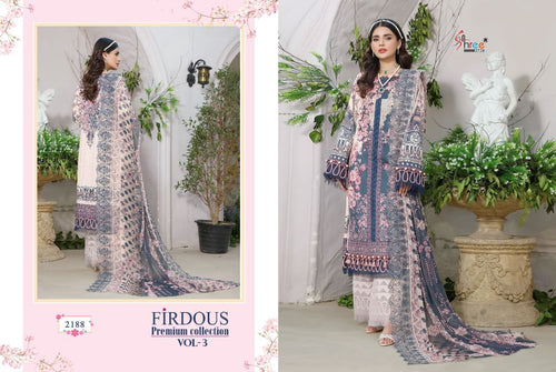 Multi Color Pure Cotton Indian women's salwar kameez with dupatta ready to wear