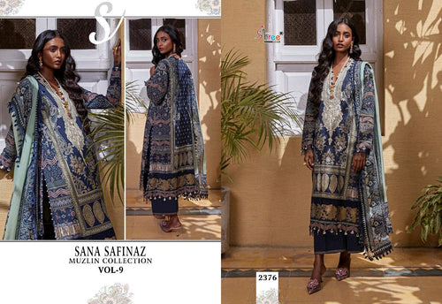 Multi Color Pure Cotton Indian women's salwar kameez with dupatta ready to wear