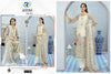 White Heavy Net Indian women's salwar kameez with dupatta ready to wear
