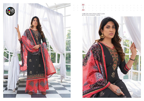 Multi Color Heavy Parampara Silk Indian women's salwar kameez with dupatta ready to wear