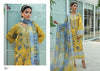 Gold Pure Cotton Indian women's salwar kameez with dupatta ready to wear