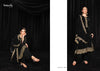 Black Pure Soft Velvet Indian women's salwar kameez with dupatta ready to wear