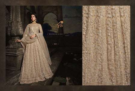 Multi Color Net Indian women's salwar kameez with dupatta ready to wear
