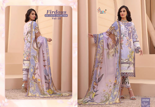 Multi Color Pure Jam Cotton Indian women's salwar kameez with dupatta ready to wear