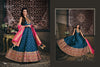 Blue Fancy Indian women's salwar kameez with dupatta ready to wear