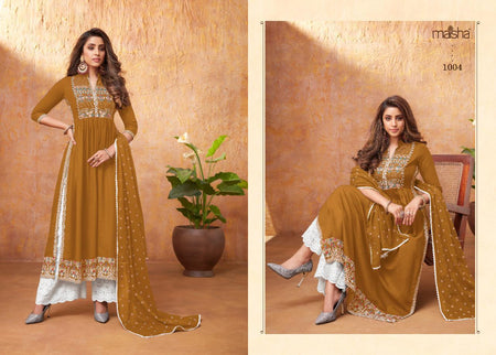 Multi Color Rayon Indian women's salwar kameez with dupatta ready to wear