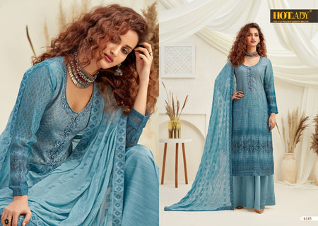 Aqua Pure Viscose Indian women's salwar kameez with dupatta ready to wear
