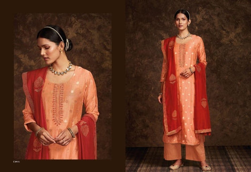 Multi Color Viscose Indian women's salwar kameez with dupatta ready to wear