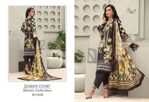 Black Pashmina Indian women's salwar kameez with dupatta ready to wear