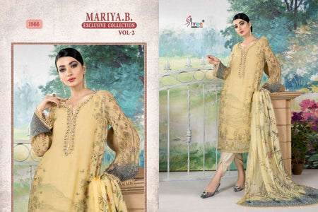 Multi Color Cotton Indian women's salwar kameez with dupatta ready to wear