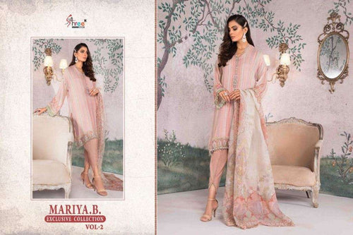 Multi Color Cotton Indian women's salwar kameez with dupatta ready to wear