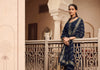 Black Dola Jacquard Indian women's salwar kameez with dupatta ready to wear