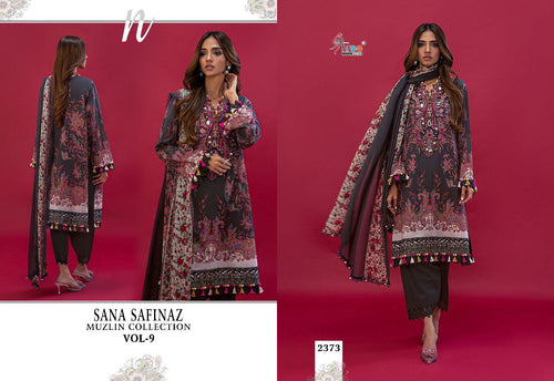 Multi Color Pure Cotton Indian women's salwar kameez with dupatta ready to wear
