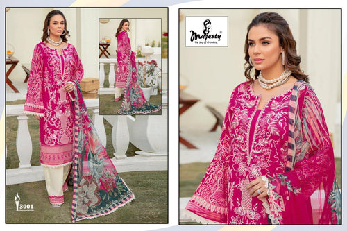 Multi Color Pure Cotton Indian women's salwar kameez with dupatta ready to wear