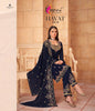 Blue Georggete Indian women's salwar kameez with dupatta ready to wear