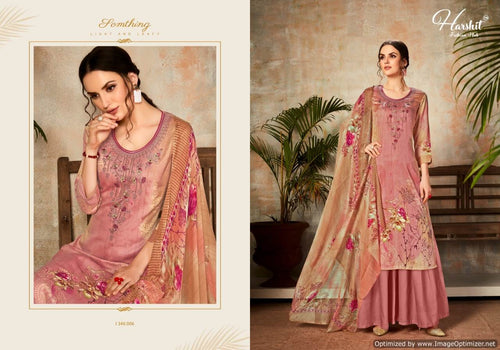 Multi Color Jam Cotton Indian women's salwar kameez with dupatta ready to wear