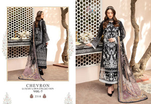 Black Pure Lawn Indian women's salwar kameez with dupatta ready to wear